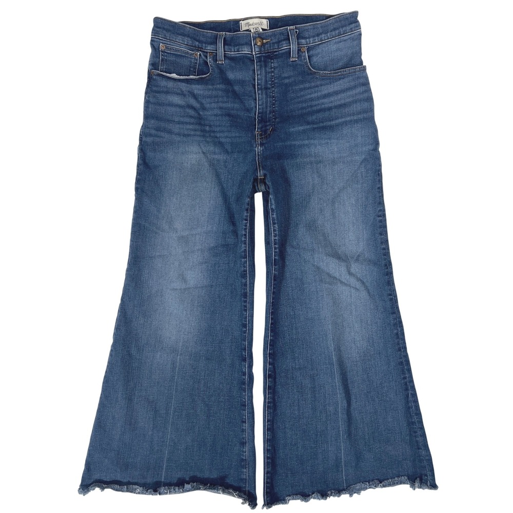Madewell Flare Wide Leg Jean 31 12 Hippie Baggy Trouser Y2K 90s Boho Festival
